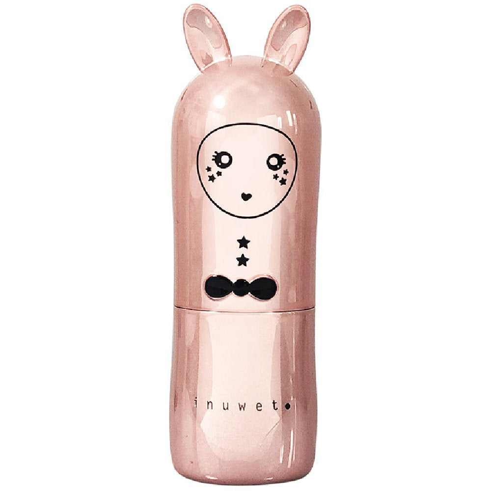 Inuwet, French Cake, Vegan & Natural Ingredients, Hydrating & Conditioning, Lip Balm, Nude Pink, 3.5 g
