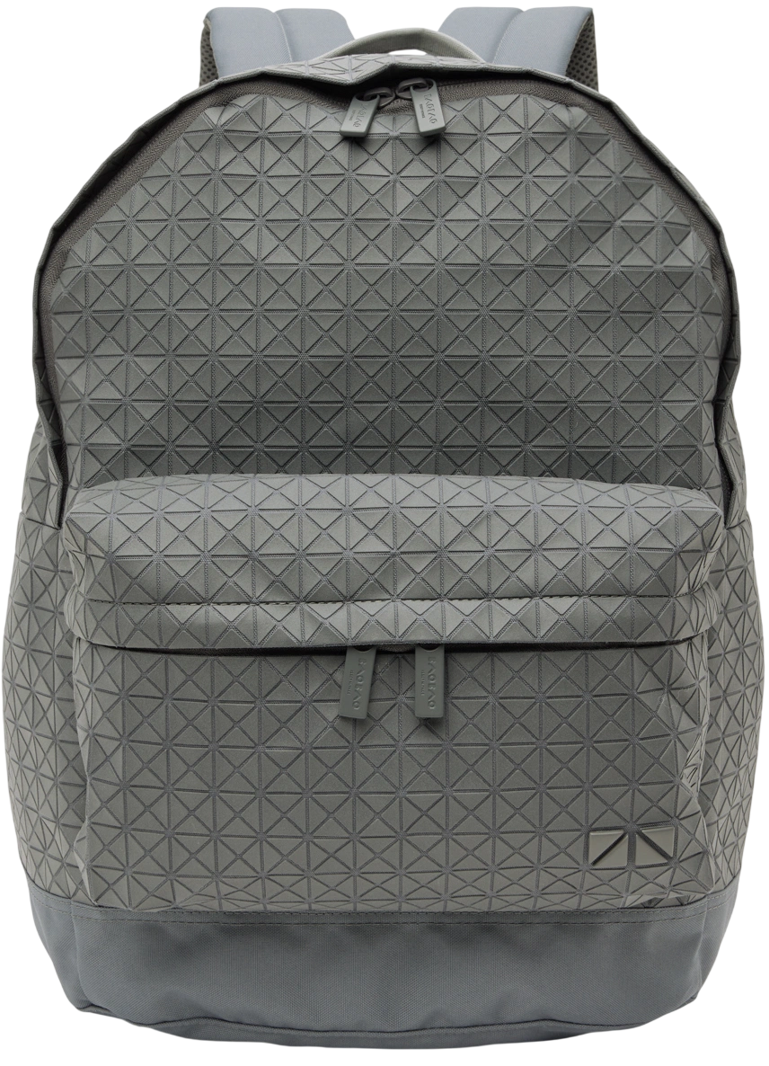 Issey Miyake, Issey Miyake, Textile, Textile Backpack, Gray, Unisex