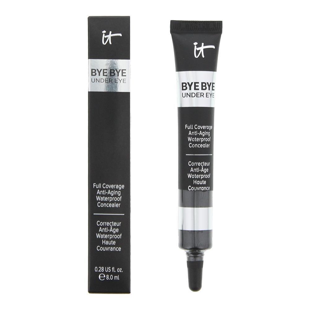It Cosmetics, Bye Bye, Full Coverage, Under-Eye Concealer Pen, Medium Tan, 8 ml