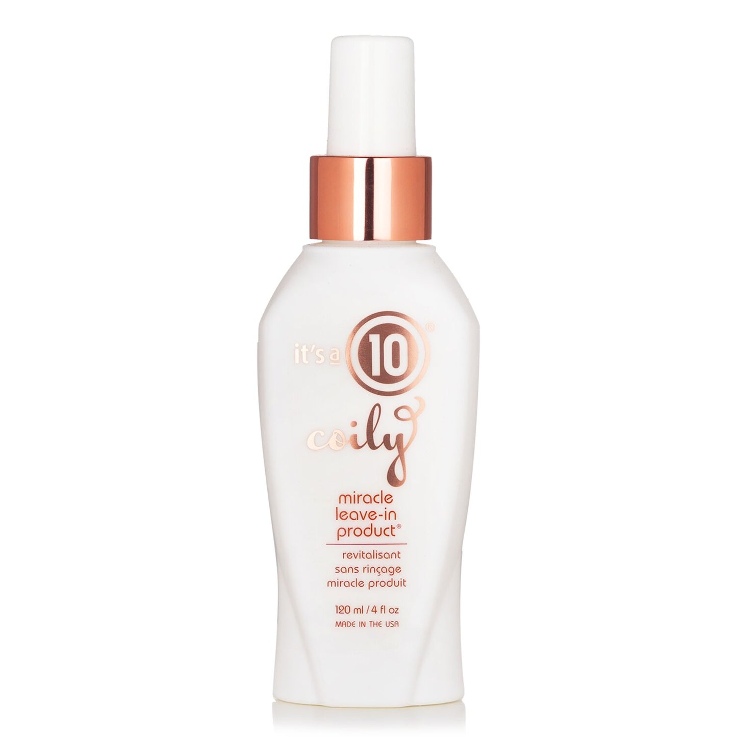 It's a 10, Coily Miracle, Hair Leave-In Conditioner, For Revitalizing, 120 ml