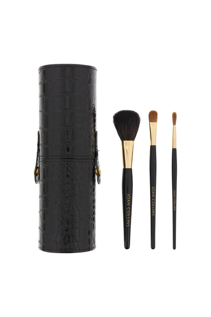 Joan Collins, Good To Go Brush Caddy, Brush, Blush Brush, 3 pcs