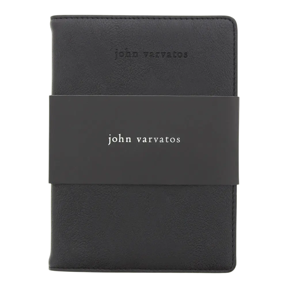 John Varvatos, Notebook, GWP Notebook, Black
