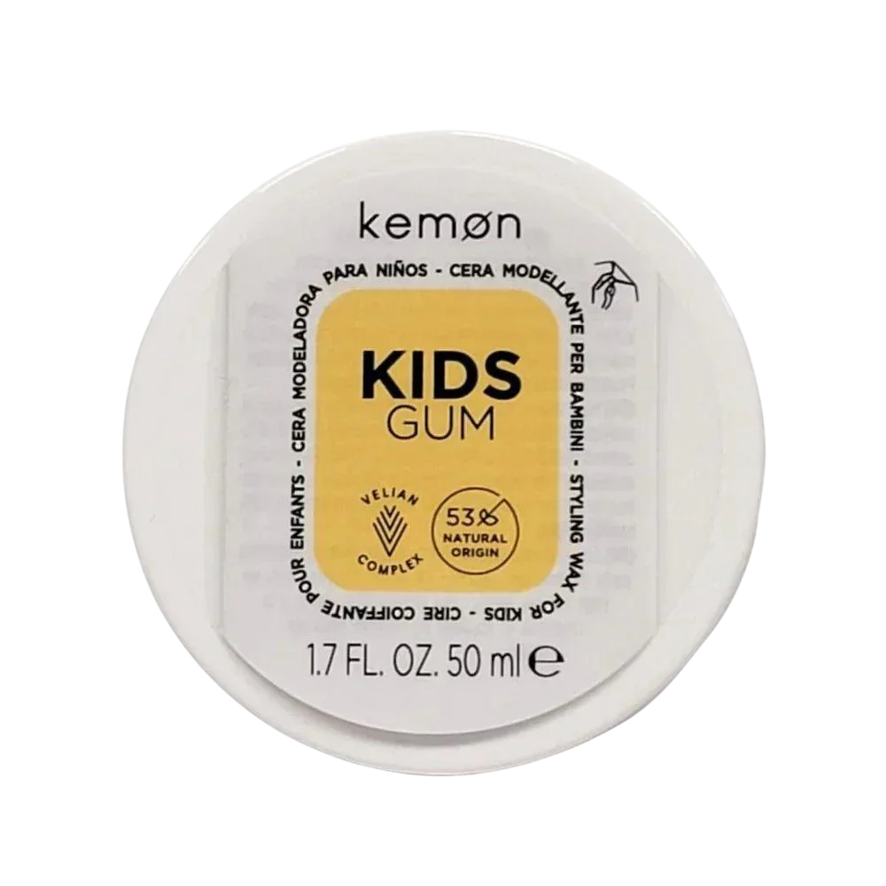 Kemon, Kids Gum, Hair Styling Wax, Medium, 50 ml