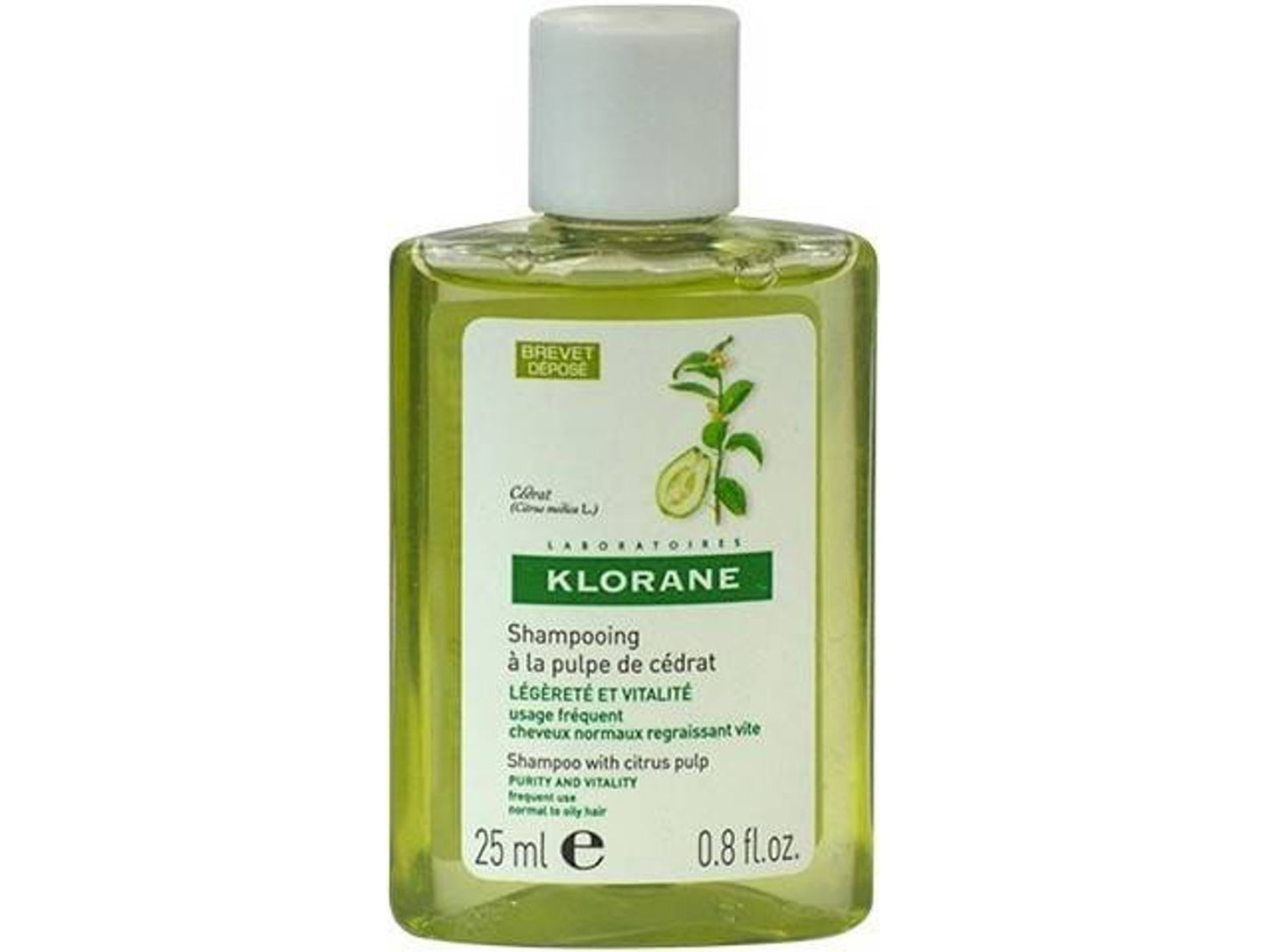 Klorane, Purifying, Hair Shampoo, For Cleansing, 25 ml - view 3