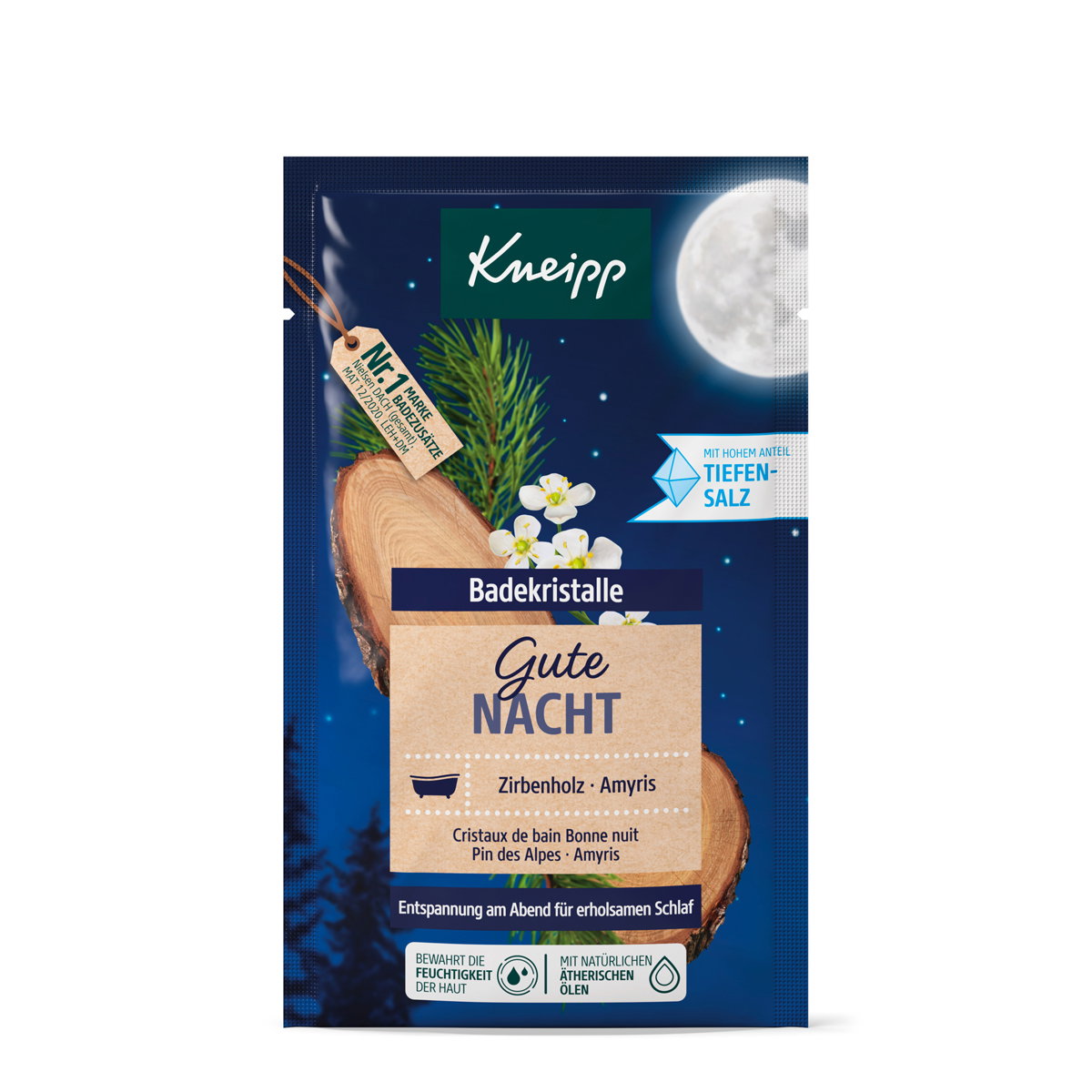 Kneipp, Good Night, Relaxing, Bath Salt, 60 g