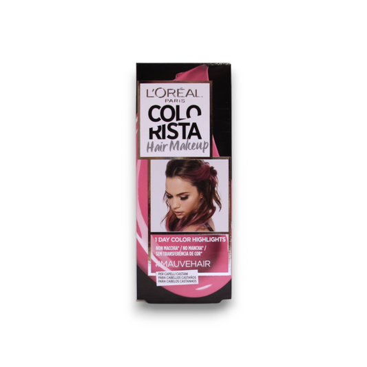 L'Oreal Paris, Colorista Hair Makeup, Semi-Permanent Hair Dye, #MAUVEHAIR, 30 ml