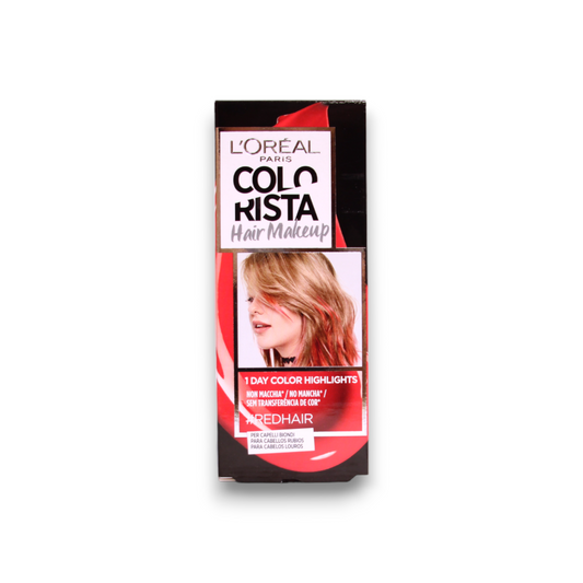L'Oreal Paris, Colorista Hair Makeup, Semi-Permanent Hair Dye, #REDHAIR, 30 ml