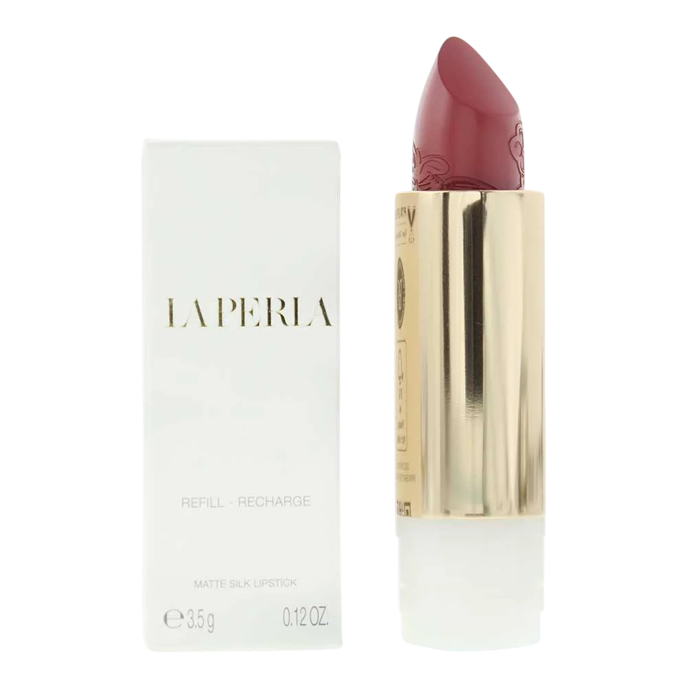 La Perla, Matte Silk, Matte Silk, Cream Lipstick, 109, Rosewood Red, 3.5 g *Tester