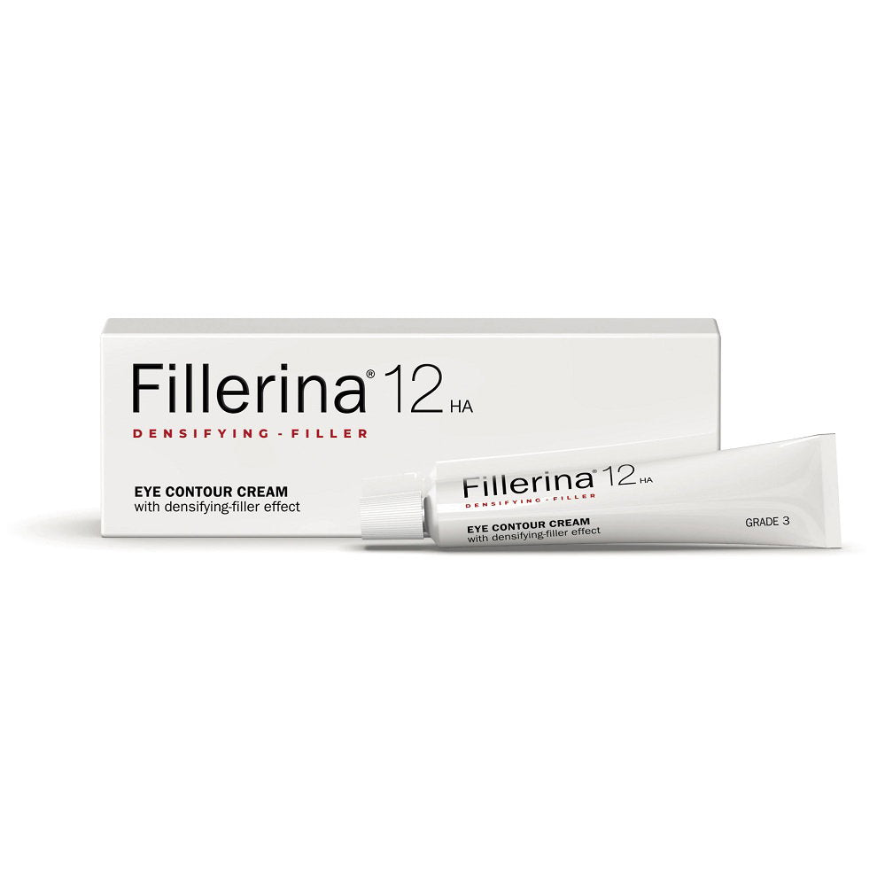 Labo Cosprophar Suisse, Fillerina 12HA Densifying Filler Grade 3, Hydrate & Firm, Eye Cream, 15 ml