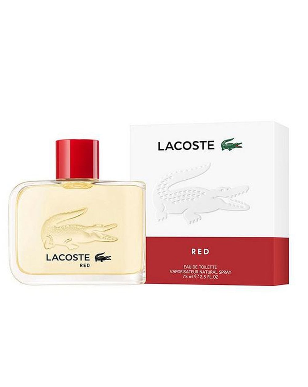 Lacoste, Red, Eau De Toilette, For Men, 75 ml