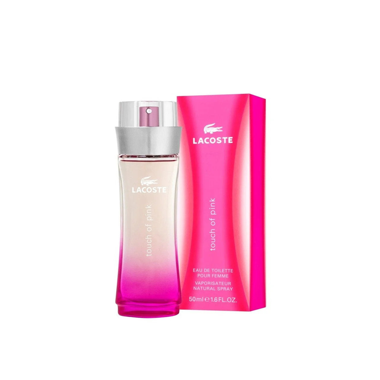 Lacoste, Touch of Pink, Eau De Toilette, For Women, 50 ml