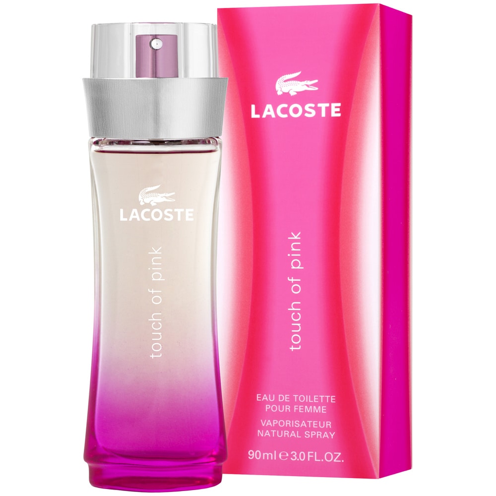 Lacoste, Touch of Pink, Eau De Toilette, For Women, 90 ml