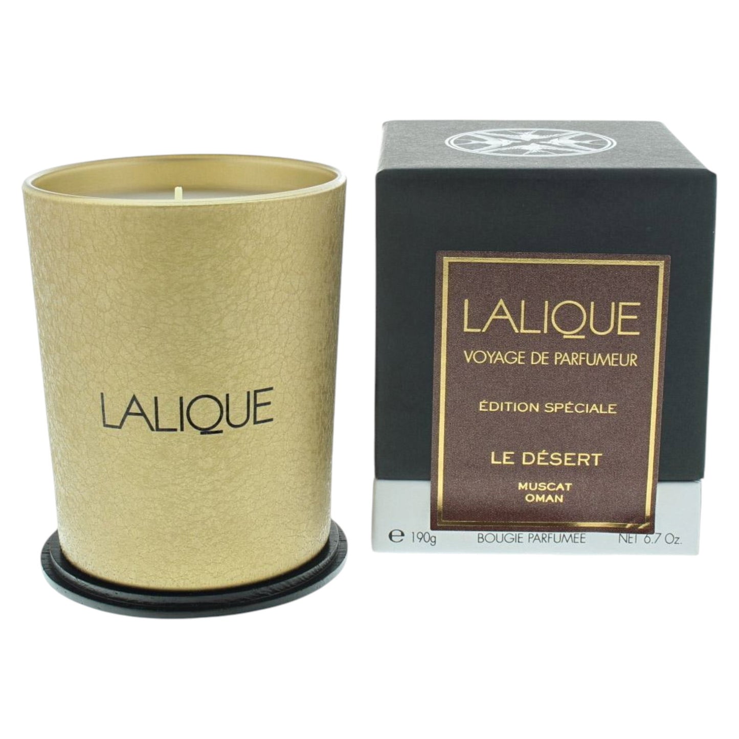 Lalique, Le Desert Muscat Oman, Scented Candle, 190 g