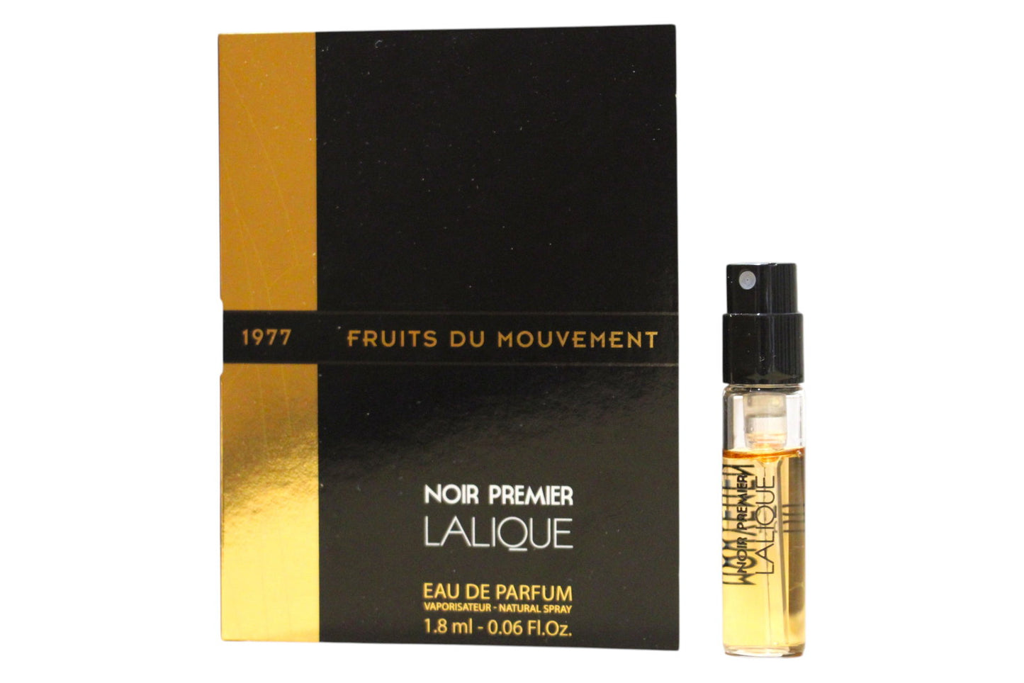 Lalique, Noir Premier - Fruits du Mouvement, Eau De Parfum, Unisex, 1.8 ml *Vial