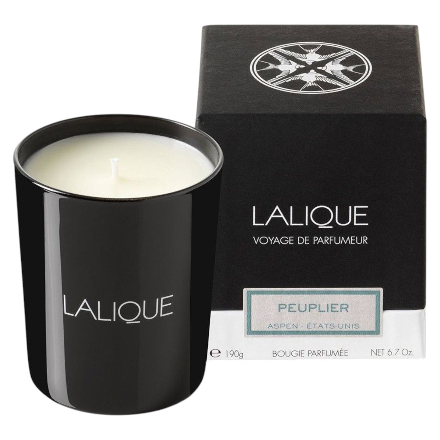 Lalique, Peuplier Aspen Etats-Unis, Cardamom, Scented Candle, 190 g