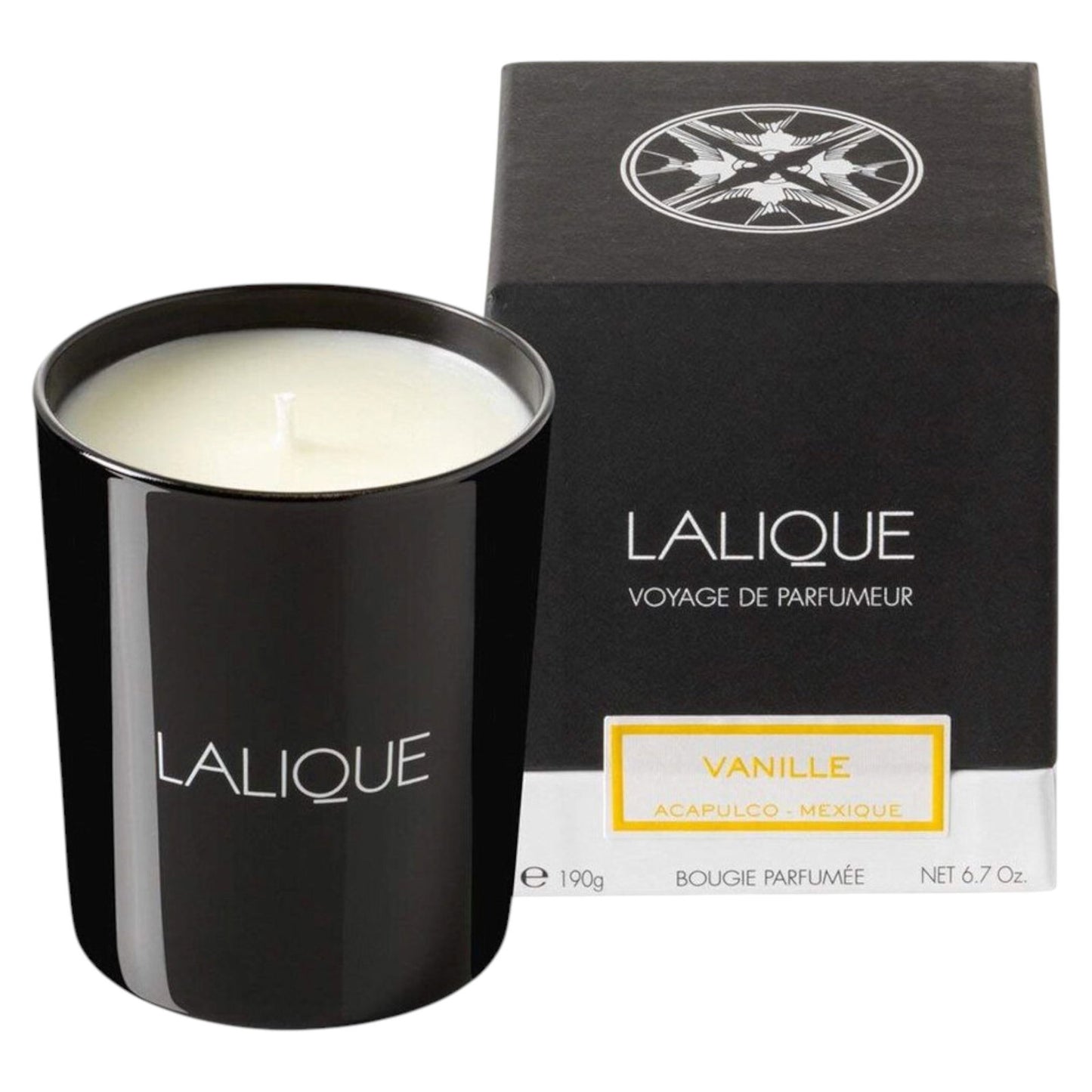 Lalique, Vanille Acapulco Mexique, Vanilla, Scented Candle, 190 g