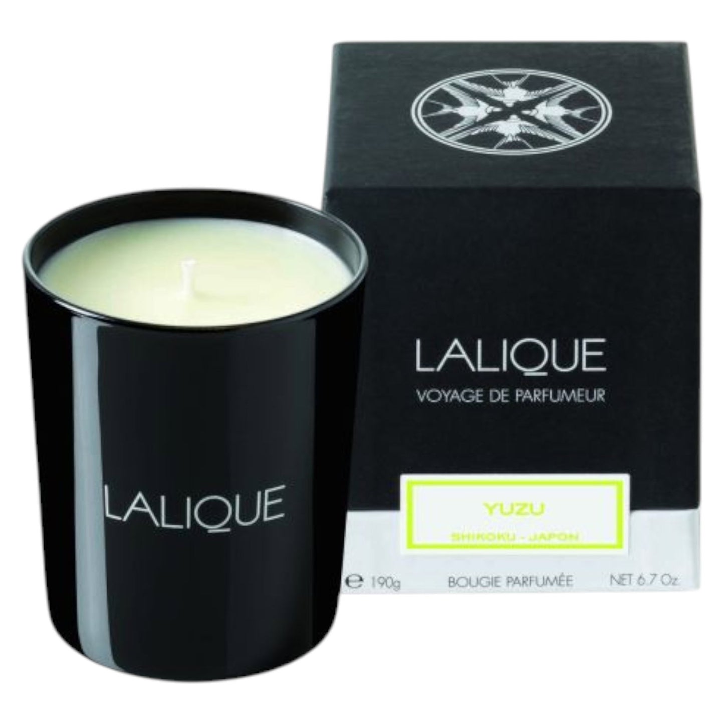 Lalique, Yuzu, Yuzu Shikoku Japon, Scented Candle, 190 g