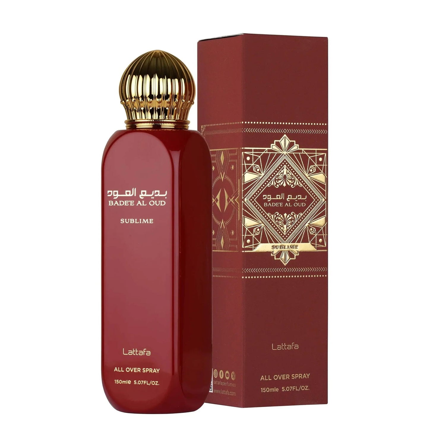Lattafa, Bade'e Al Oud Sublime, Body Spray, 150 ml
