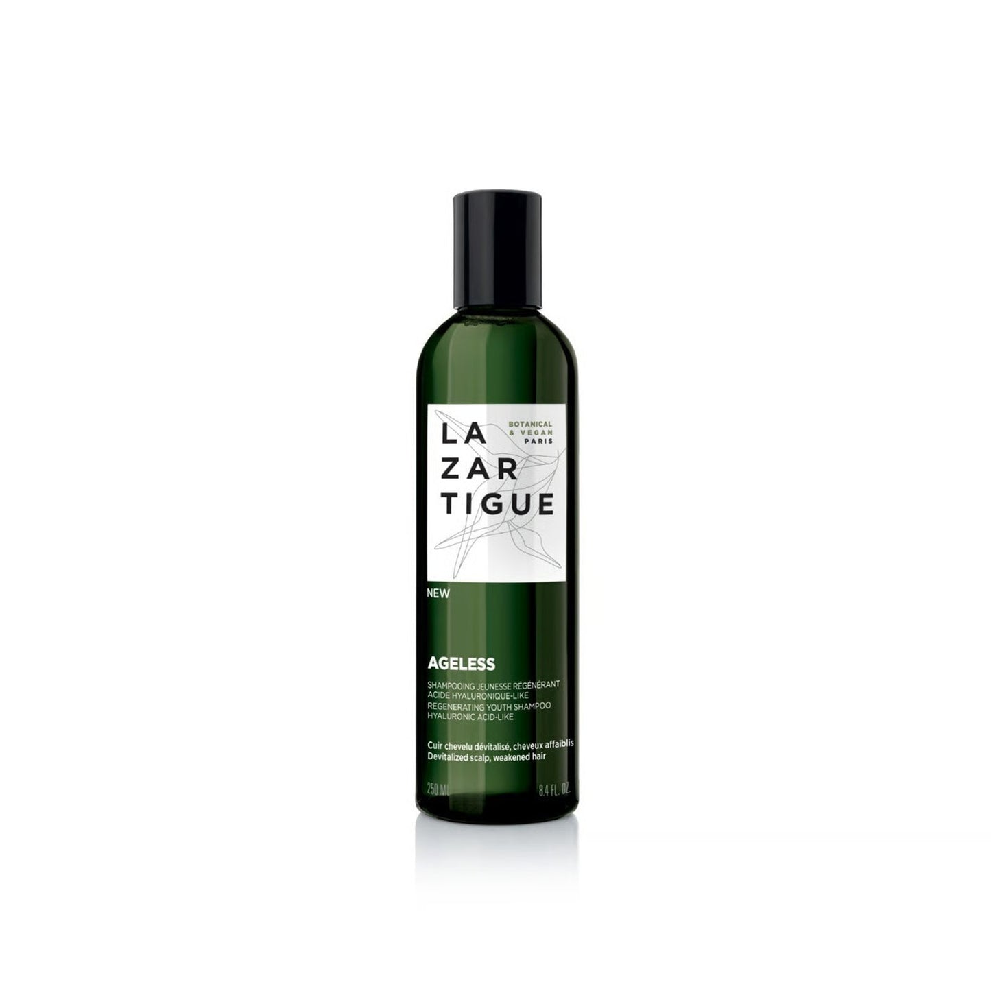 Lazartigue, Ageless, Hyaluronic Acid, Hair Shampoo, Regenerating, 250 ml