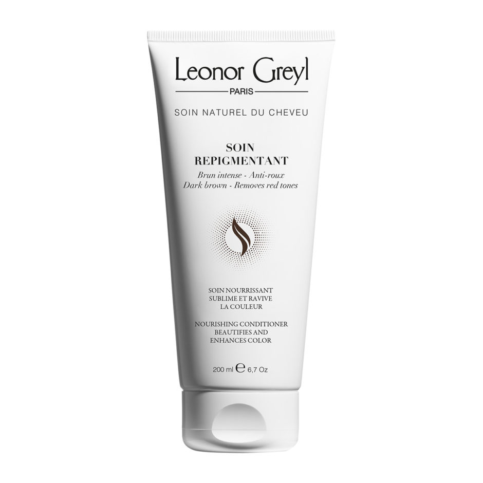 Leonor Greyl, Soin Repigmentant, Hair Colour Conditioner, Icy Brown, Enhances Color Vibrancy, 200 ml