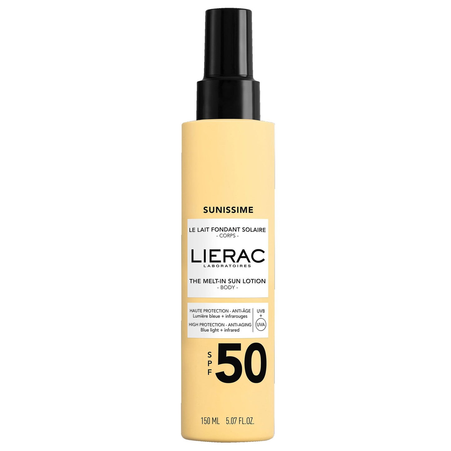 Lierac, Sunissime The Melt-In Sun, Anti-Aging, Lotion, SPF50, 150 ml