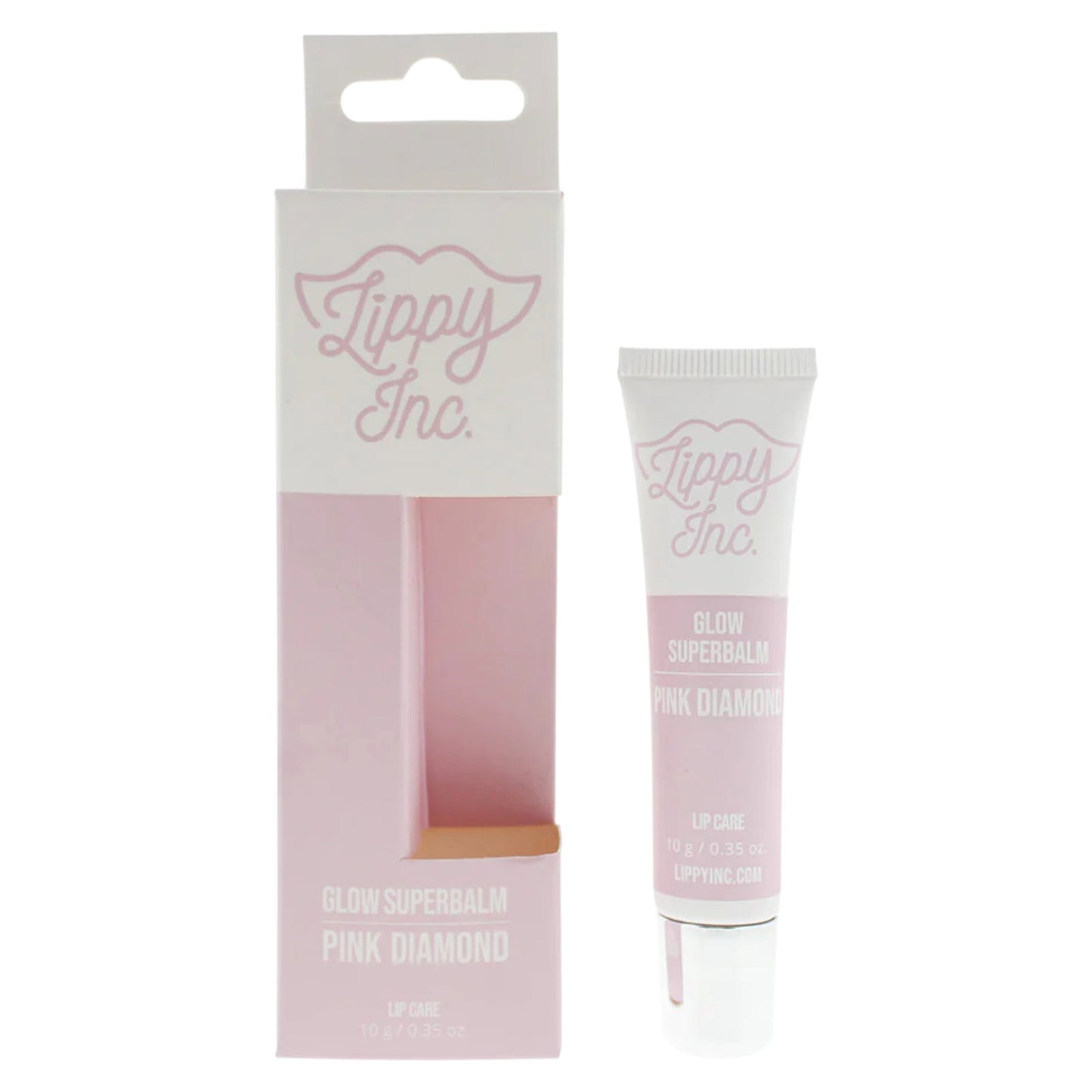Lippy Inc., Glow Superbalm Pink Diamond, Lip Balm, Pink Diamond, 10 g