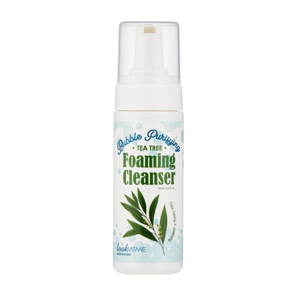 Look At Me, Bubble Purifying, Tea Tree Oil, Purifying, Cleansing Foam, 100 ml