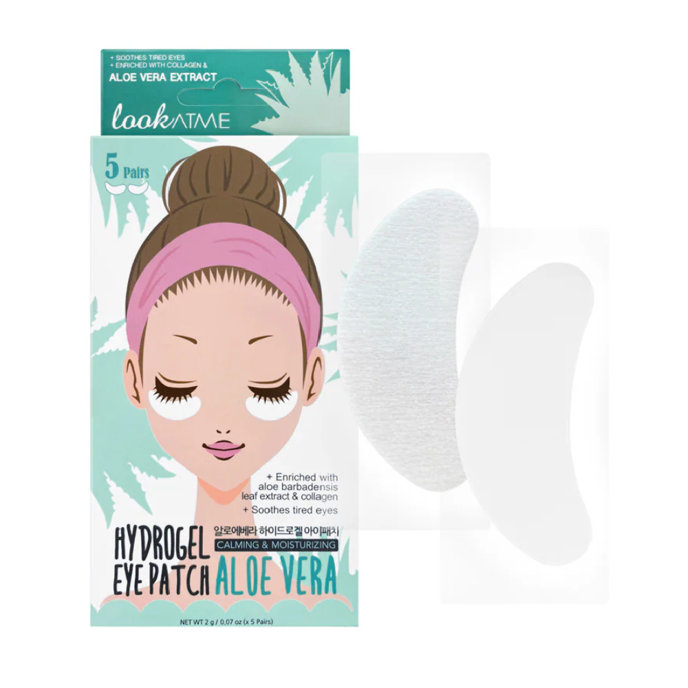 Look At Me, Hydrogel, Aloe Vera, Soothing, Eye Patch, 10 pcs