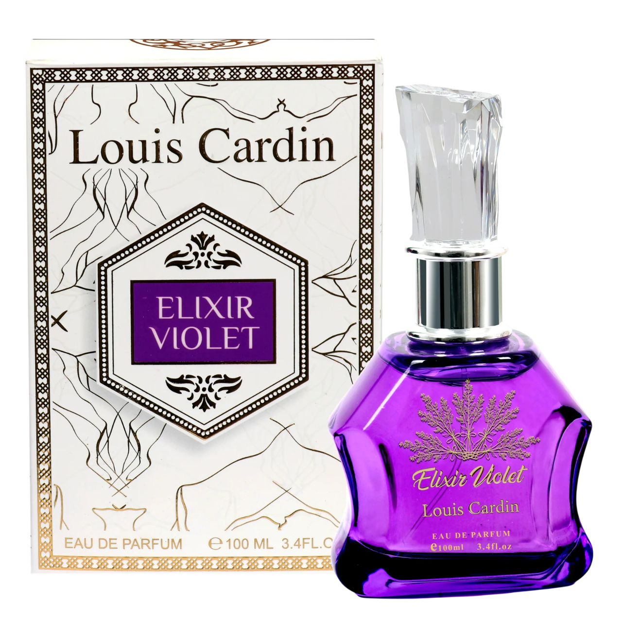 Louis Cardin, Elixir Violet, Eau De Parfum, Unisex, 100 ml