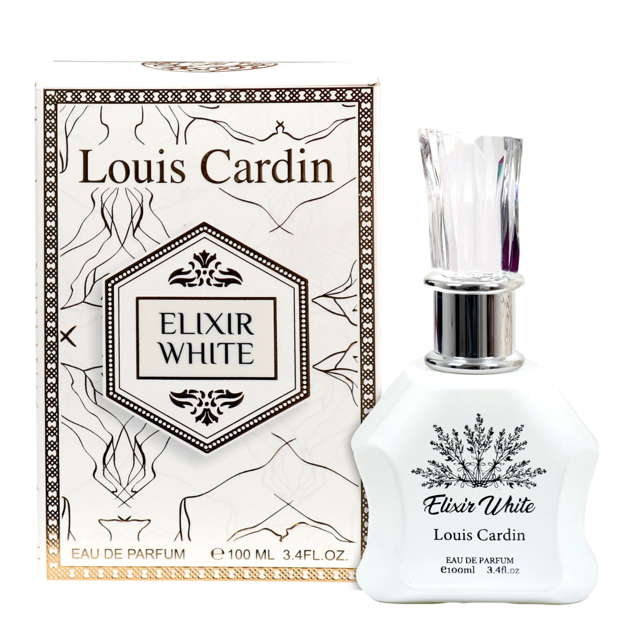 Louis Cardin, Elixir White, Eau De Parfum, For Women, 100 ml