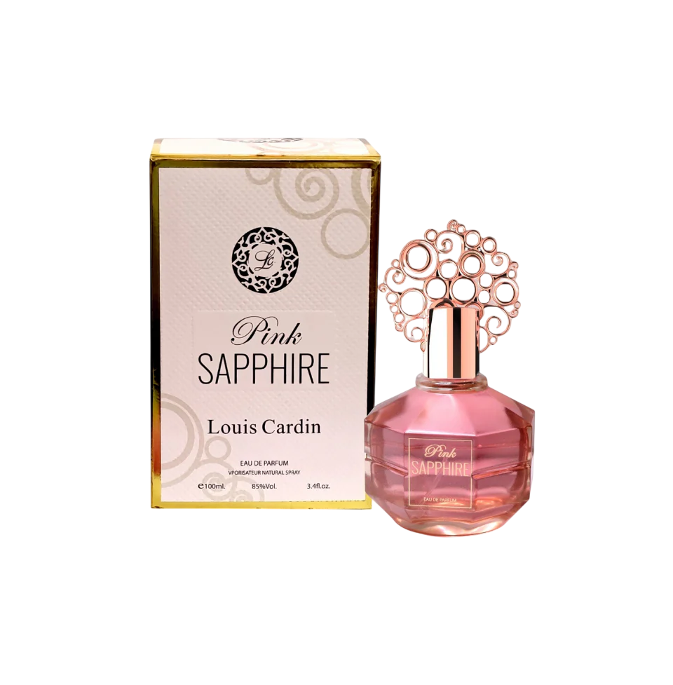 Louis Cardin, Pink Sapphire, Eau De Parfum, For Women, 100 ml