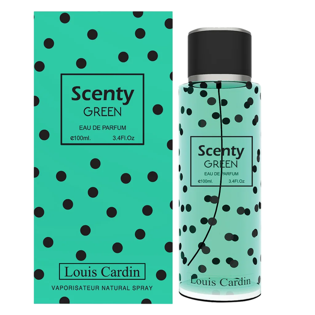 Louis Cardin, Scenty Green, Eau De Parfum, For Women, 100 ml