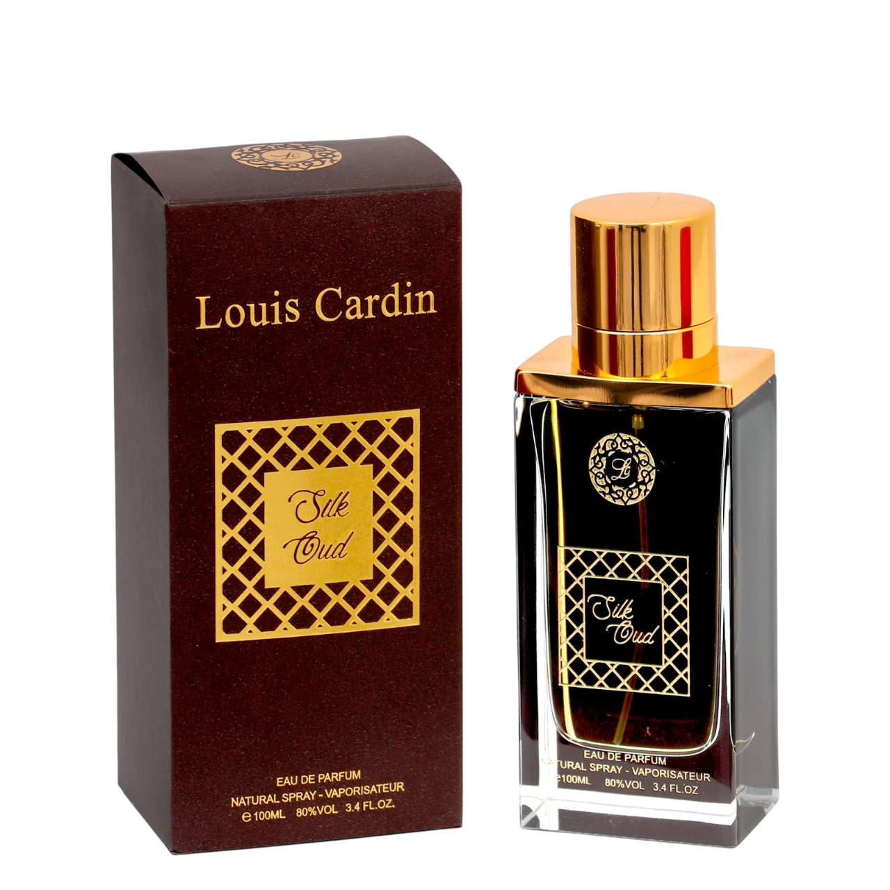 Louis Cardin, Silk Oud, Eau De Parfum, For Men, 100 ml