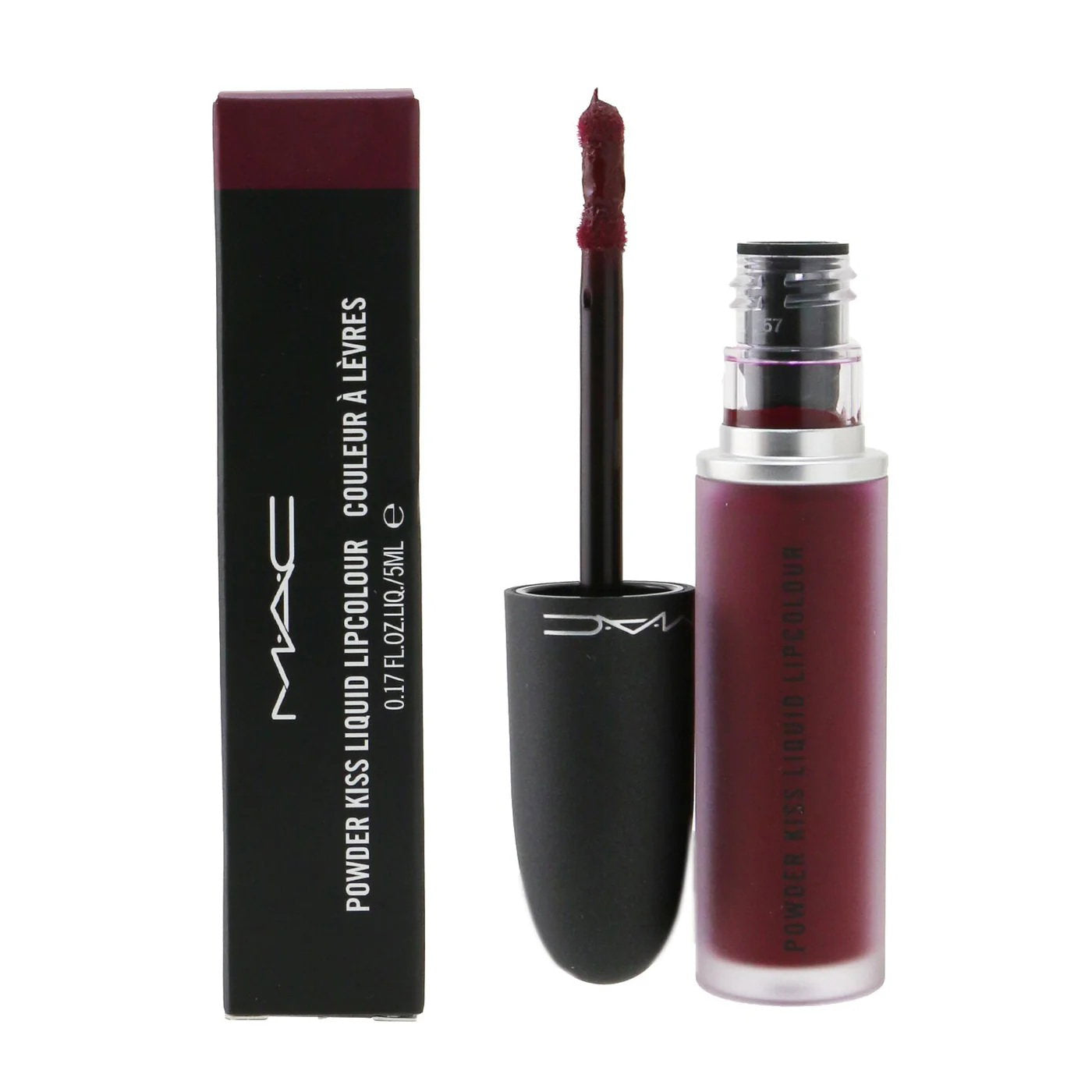 MAC, Powder Kiss, Matte, Liquid Lipstick, 983, Burning Love, 5 ml