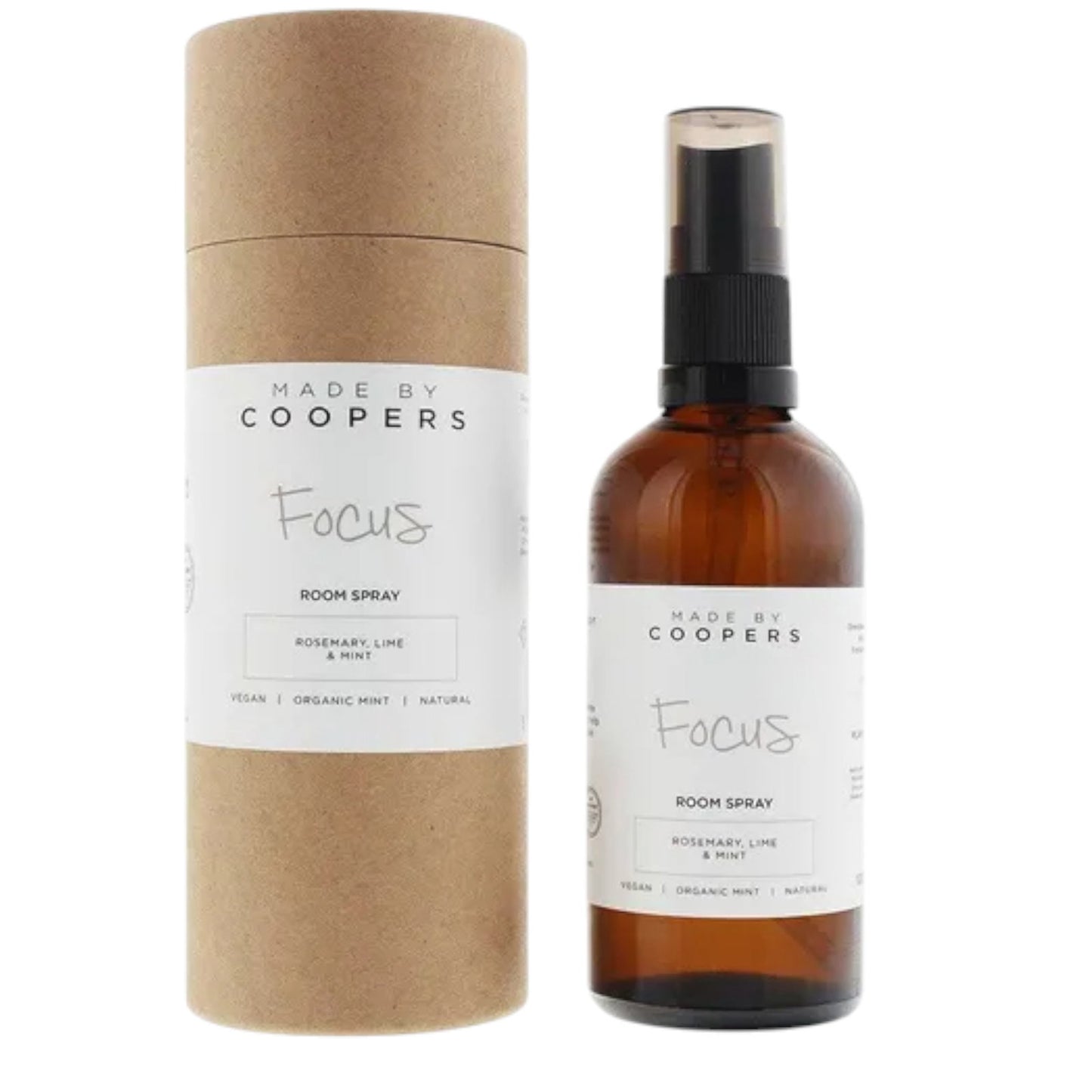 Made By Coopers, Focus, Rosemary, Room Spray, 100 ml