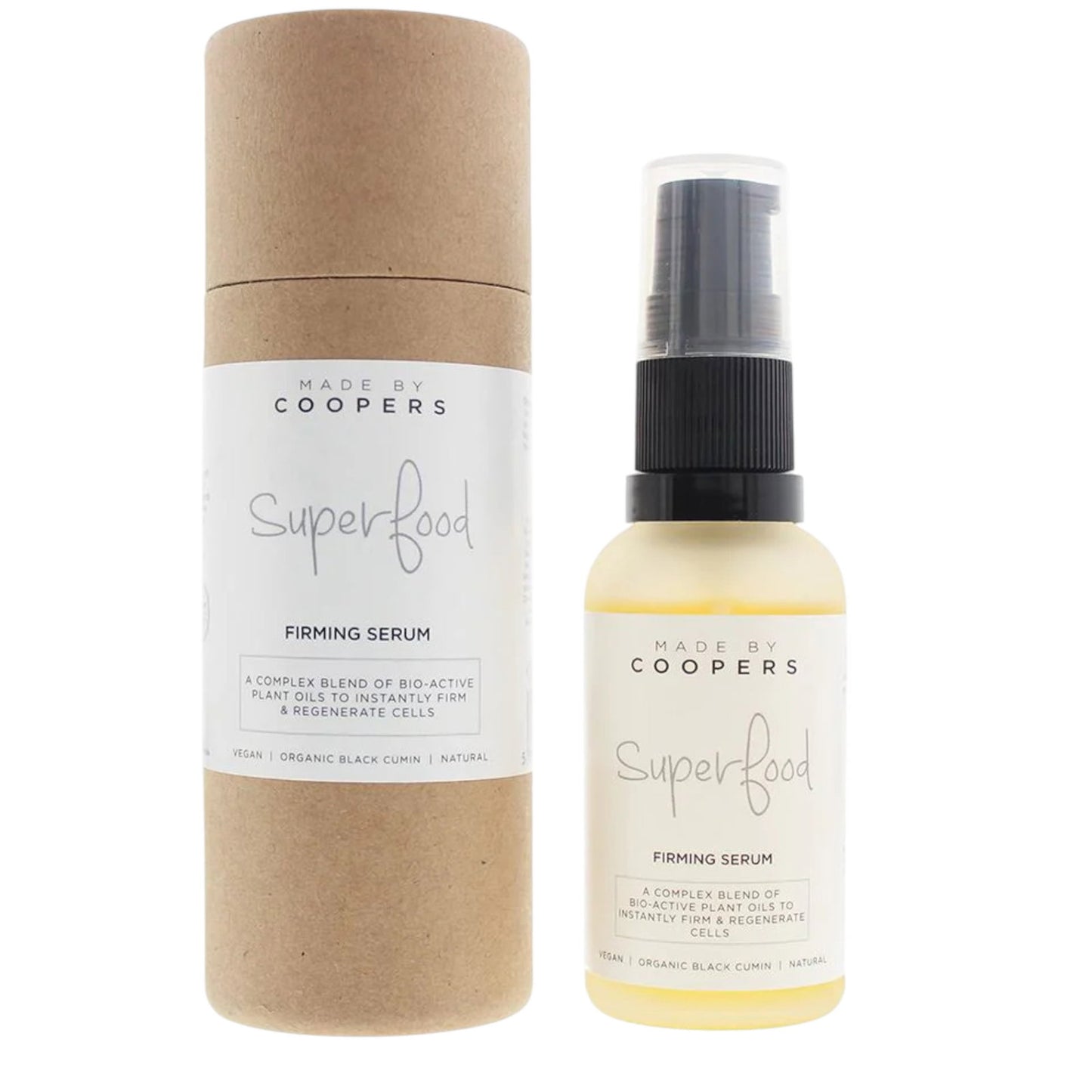 Made By Coopers, Superfood, Vegan, Firming, Serum, For Face, 30 ml