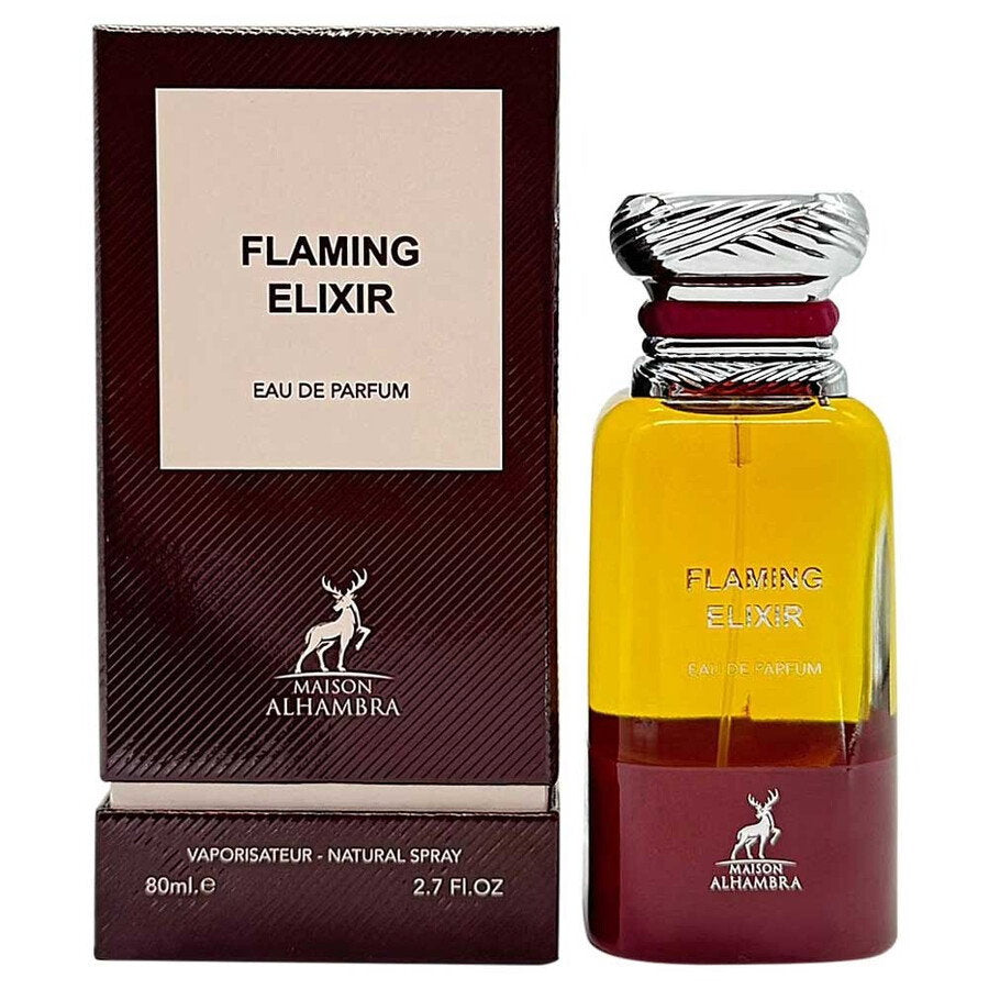 Maison Alhambra, Flaming Elixir, Eau De Parfum, Unisex, 80 ml