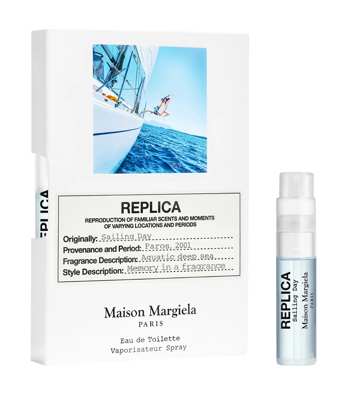 Maison Margiela, Replica Sailing Day, Eau De Toilette, Unisex, 1.2 ml *Vial