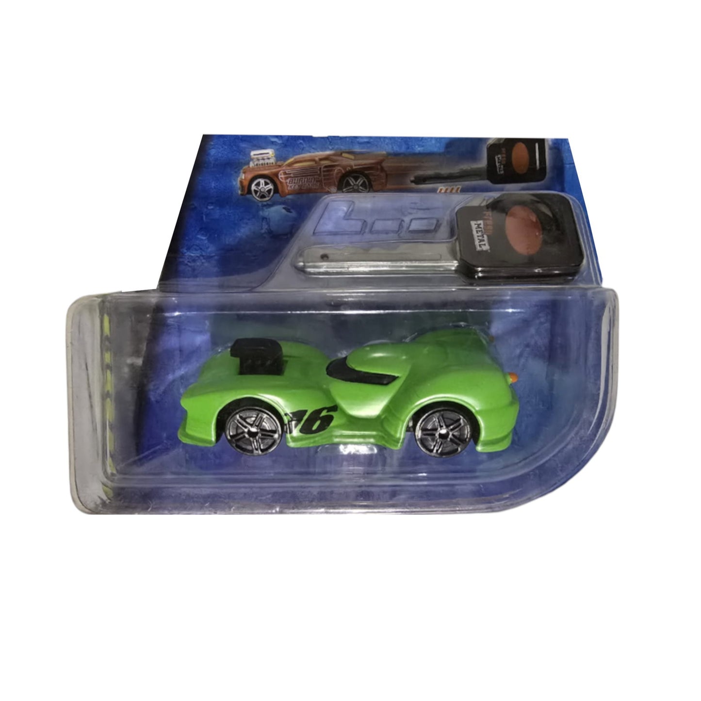 Maisto, Fresh Metal Burnin Key Cars, Toy Car, 11635, Green, 3+ years