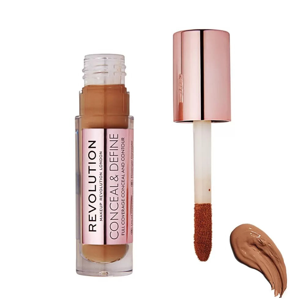 Makeup Revolution, Conceal & Define, Corrective, Liquid Concealer, C 14, 4 g - view 2