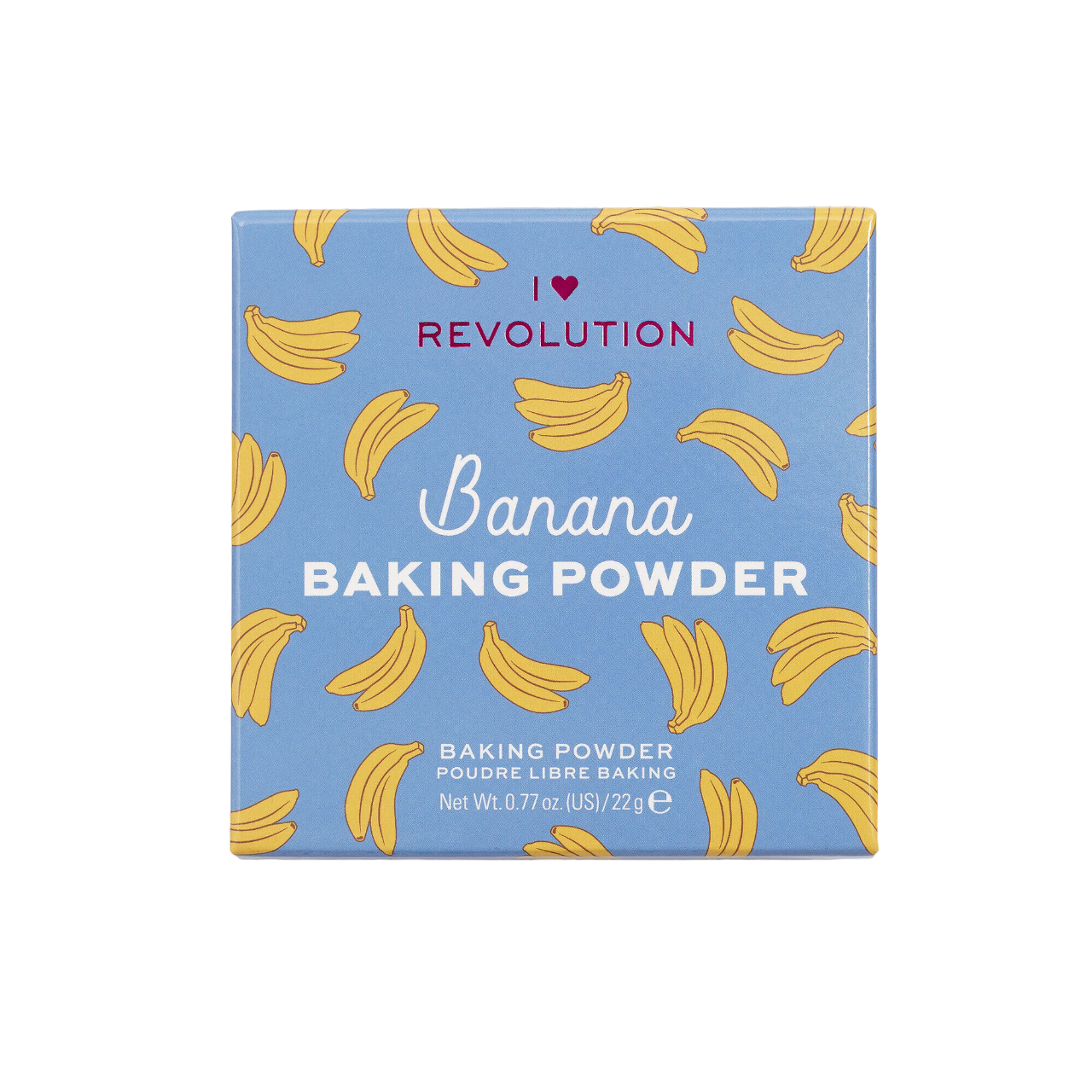 Makeup Revolution, I Heart Revolution, Loose Setting Powder, Banana, 22 g