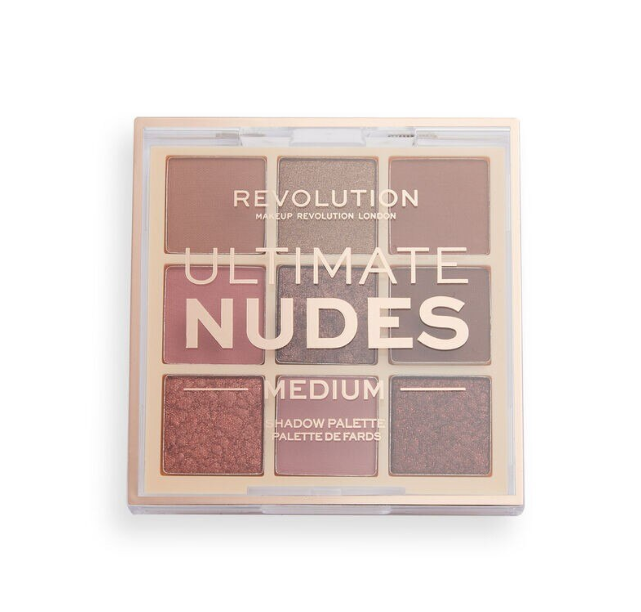 Makeup Revolution, Ultimate Nudes, Eyeshadow Palette, Medium, 8.1 g - view 2