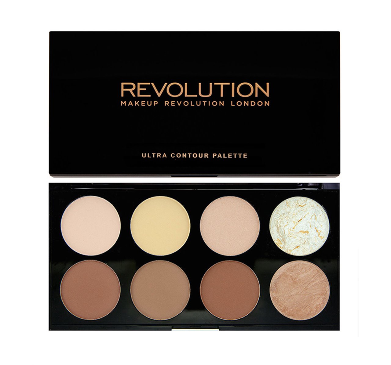 Makeup Revolution, Ultra Professional, Contouring Palette, 8 Shades, 1.6 g
