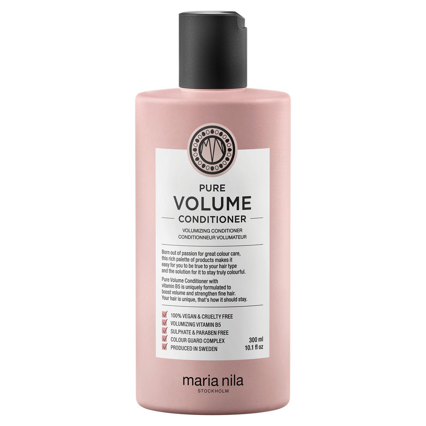 Maria Nila, Pure Volume, Paraben-Free, Hair Conditioner, For Volume, 300 ml