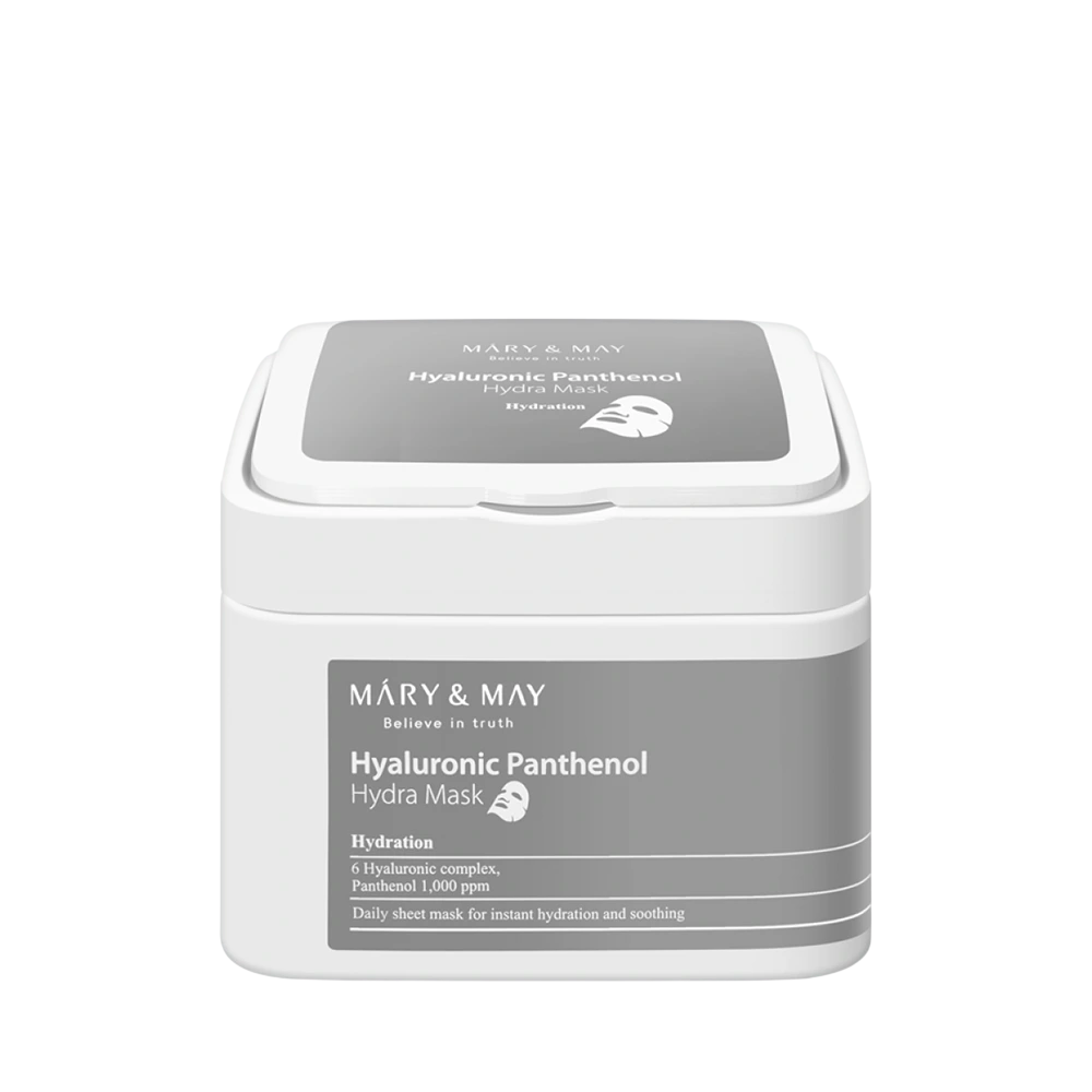 Mary and May, Niacinamide Vitamin C Brightening, Brightening & Hydrating, Sheet Mask, For Face, Weekly or as needed, 30 pcs