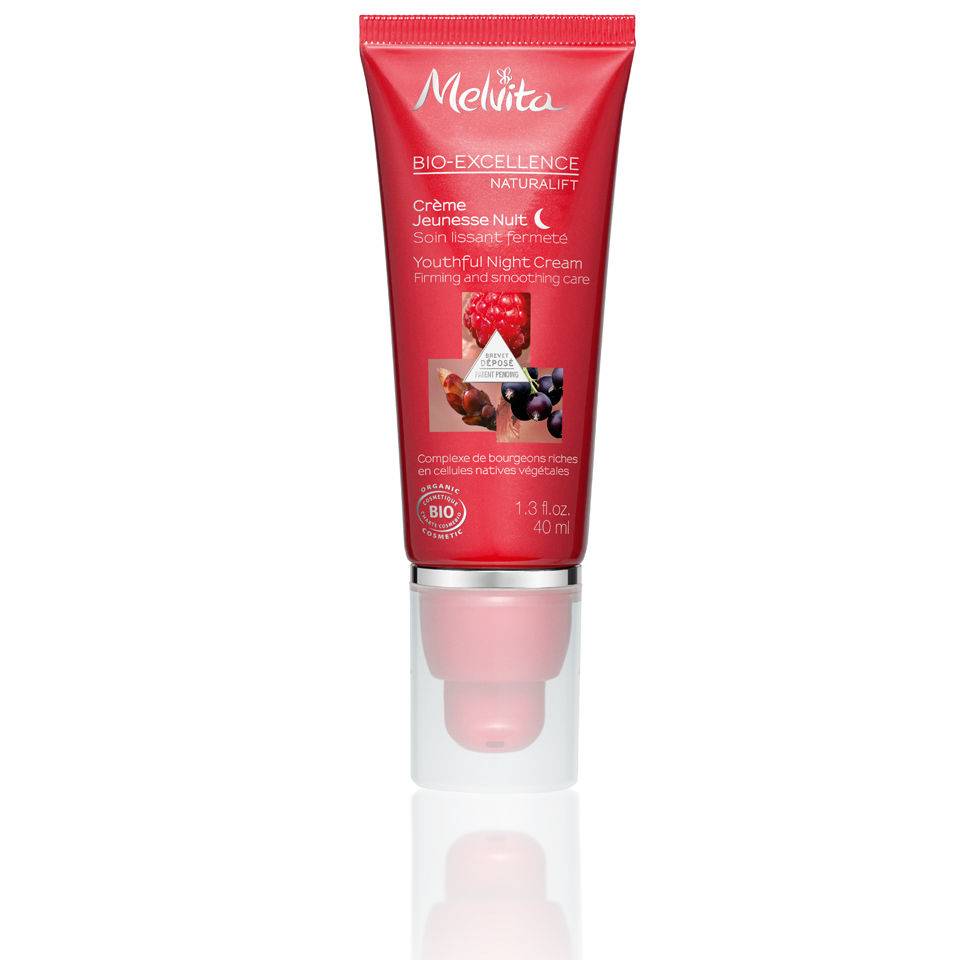 Melvita, Bio - Excellence Naturalift, Organic, Smoothes/Firms & Hydrates, Night, Cream, For Face & Neck, 40 ml
