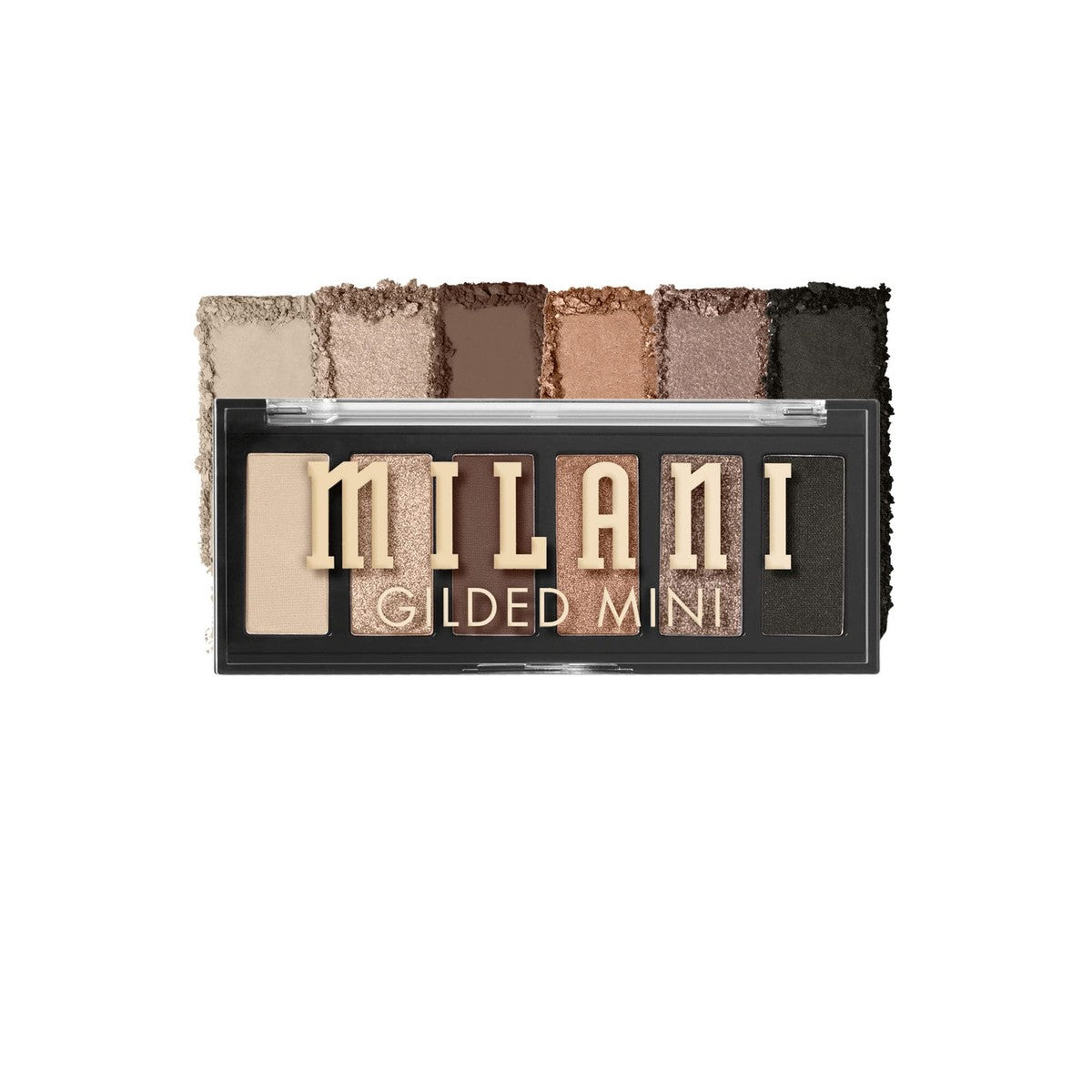 Milani, Gilded Mini, Eyeshadow Palette, 150, Call Me Old Fashioned, 6 Shades, 4.8 g