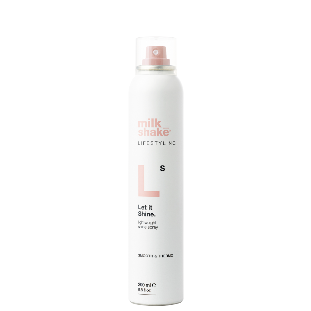 Milk Shake, Let It Shine, Hair Spray, Smooth & Thermo, Light Hold, 200 ml