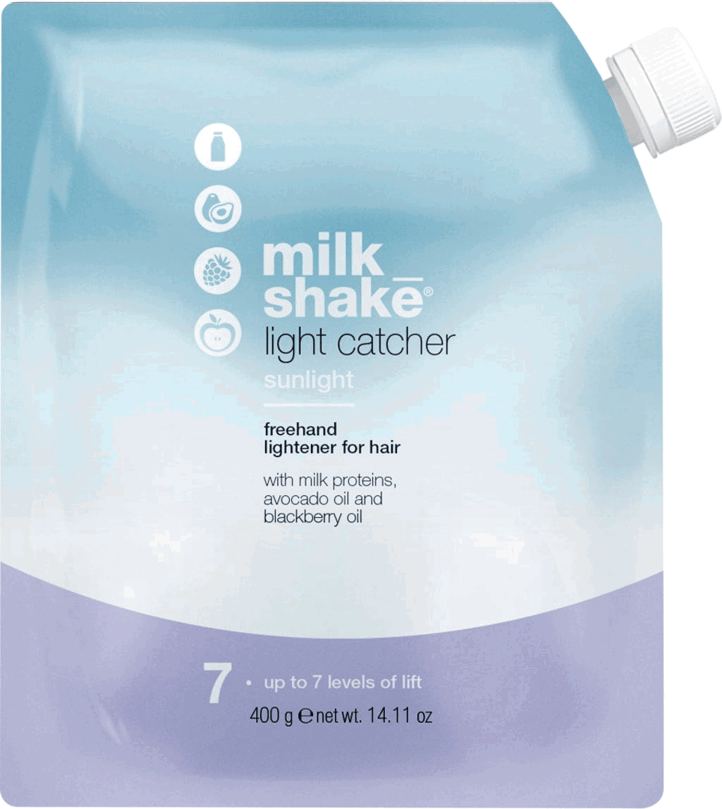 Milk Shake, Light Catcher Black, Up to 7 Levels of Lift, Hair Oxidant Cream, 250 g