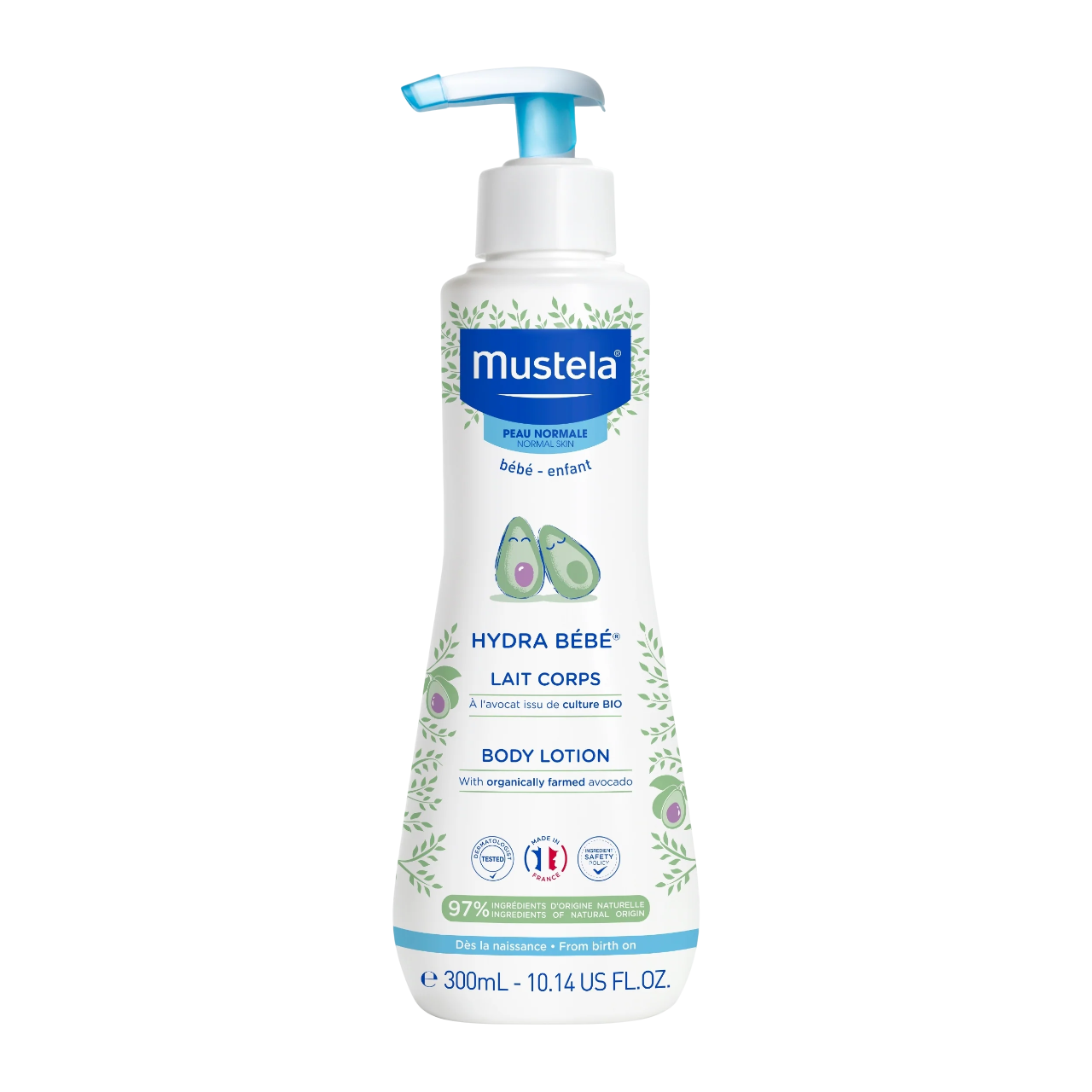 Mustela, Hydra Bebe, Avocado, Hydrates, Body Lotion, Body, 300 ml